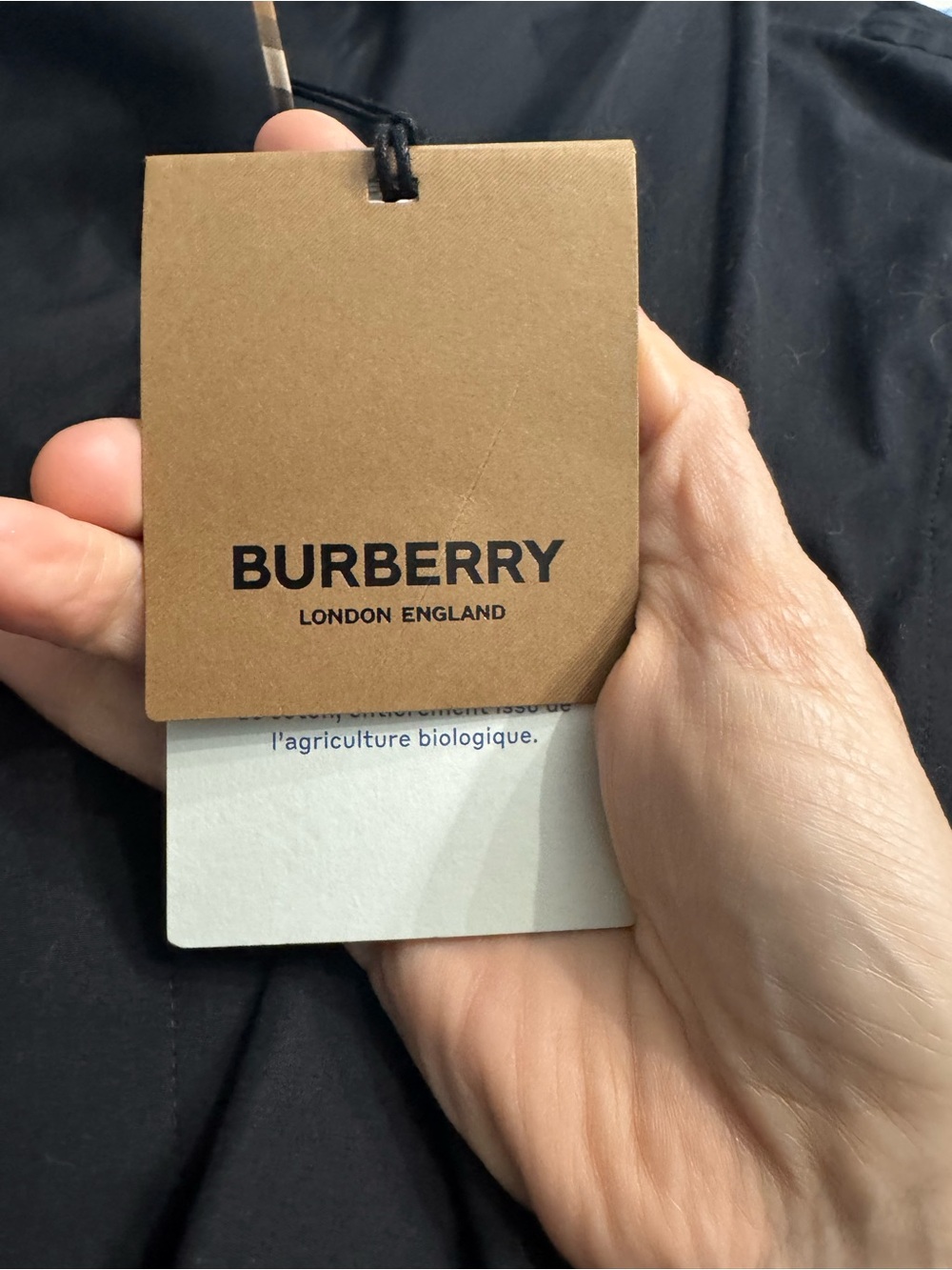 Burberry Black Tie-Waist Shirt Dress - Picture 11 of 16